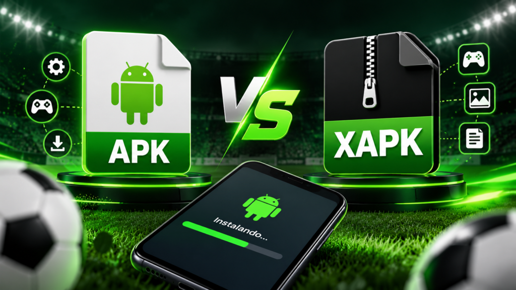 Comparación APK vs XAPK para instalación de aplicaciones en Android